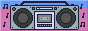 web button boombox