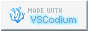 web button for vscodium